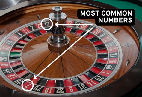 what number hits the most in roulette
